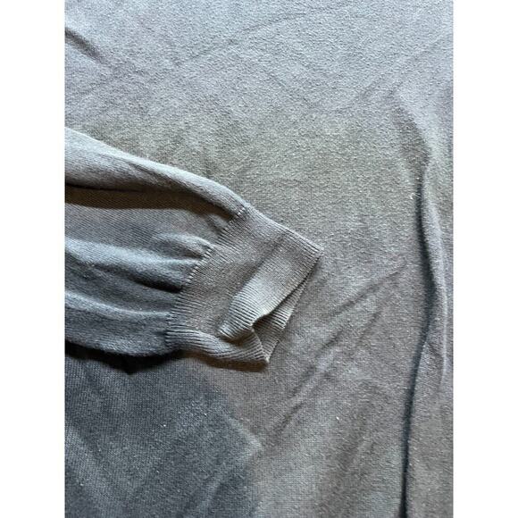 Brooks Brothers Sweater Mens XXL Blue Gray 346 Suprima Cotton Pullover V Neck - Picture 2 of 5
